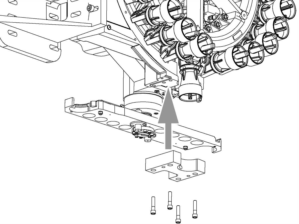 haas cat40 tool carousel side mount schematic diagram