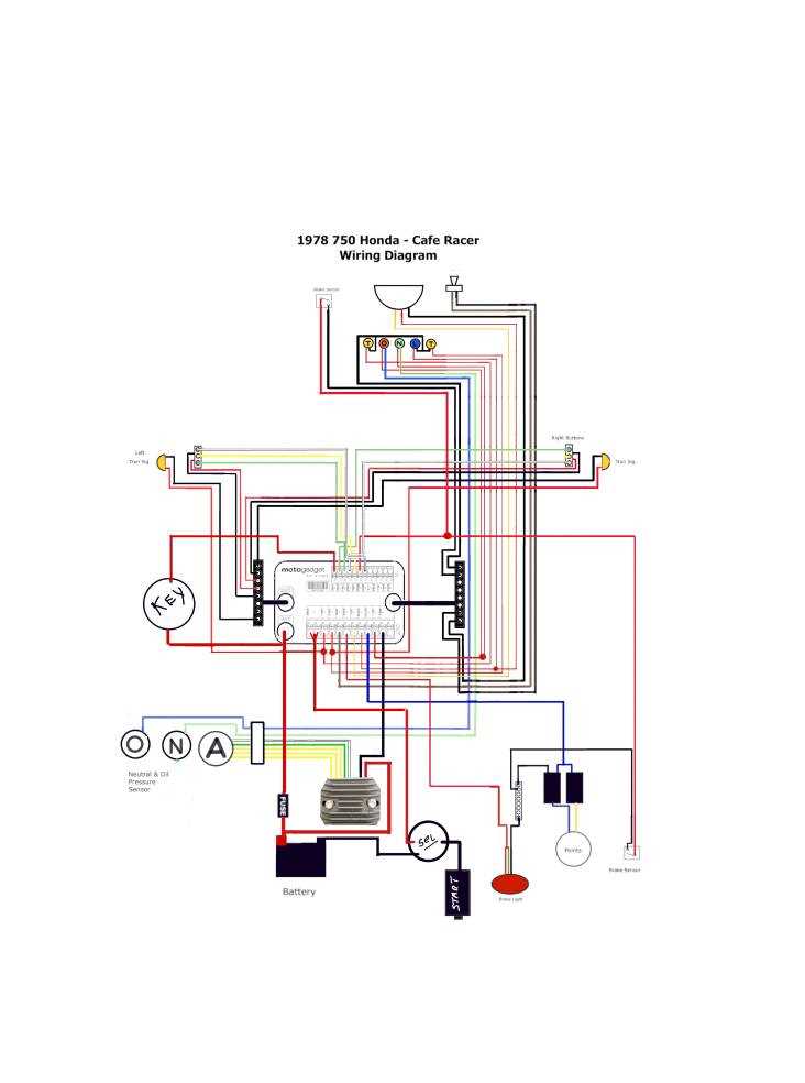 honda cb750 wiring diagram