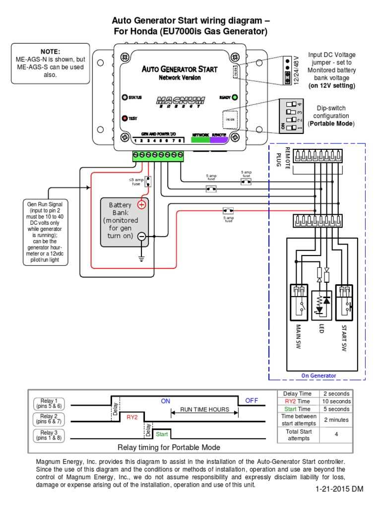 honda generator wiring diagram