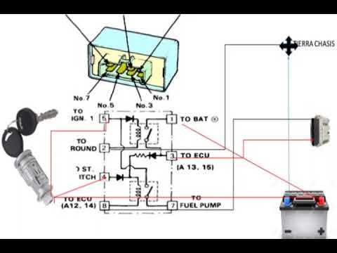 honda main relay wiring diagram