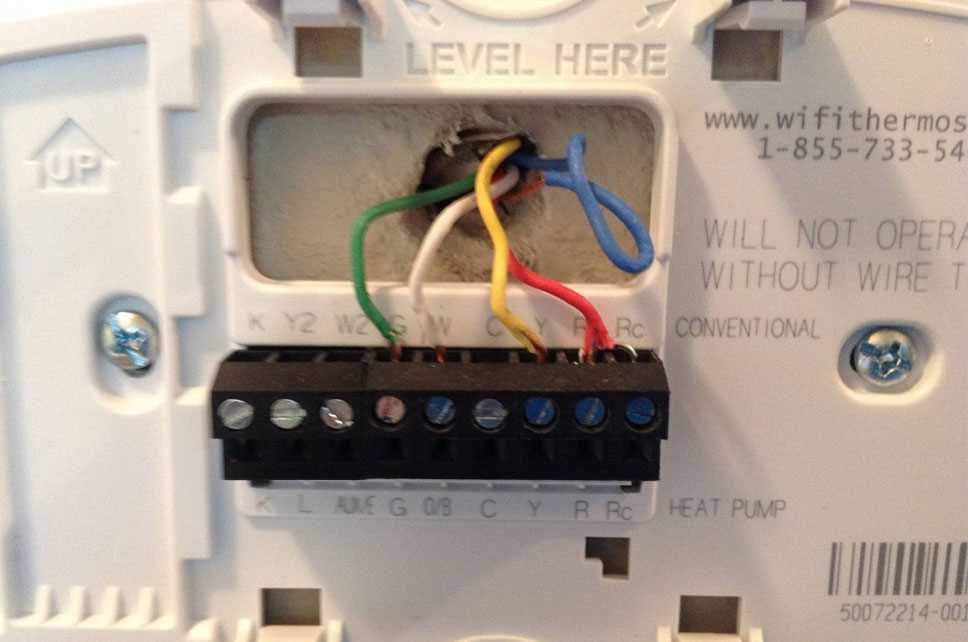 honeywell 4 wire thermostat wiring diagram