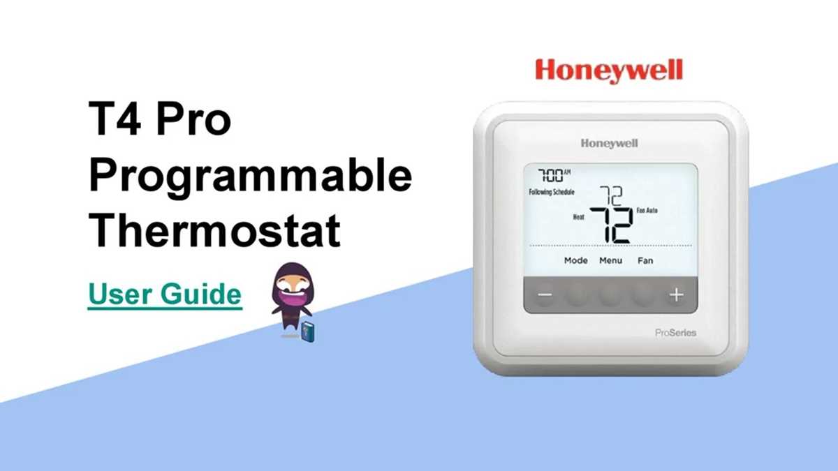 honeywell 4 wire thermostat wiring diagram