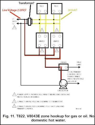 honeywell ra89a wiring diagram
