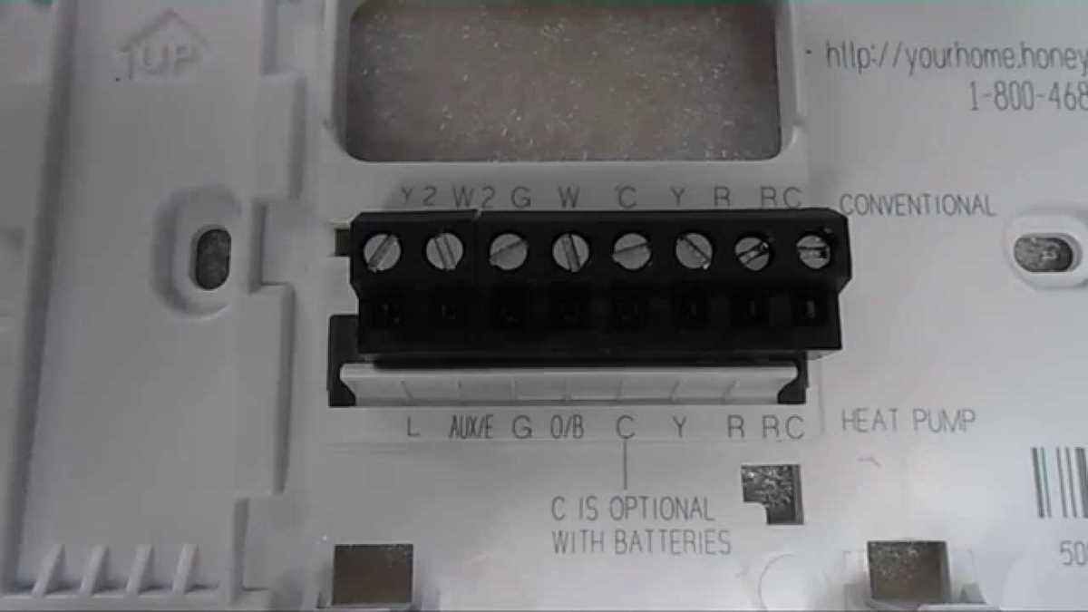honeywell thermostat wiring diagram 3 wire