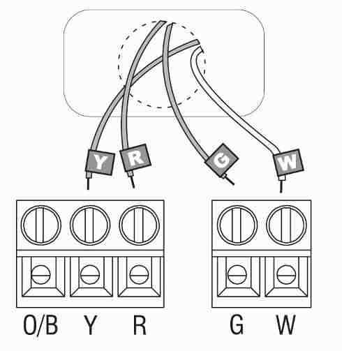 honeywell thermostat wiring diagram 6 wire