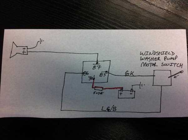 horn schematic diagram horn schematic diagram