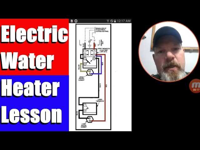 hot water wiring diagram
