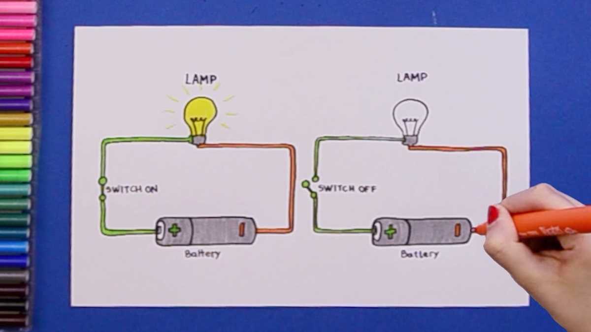 how to draw a basic schematic diagram