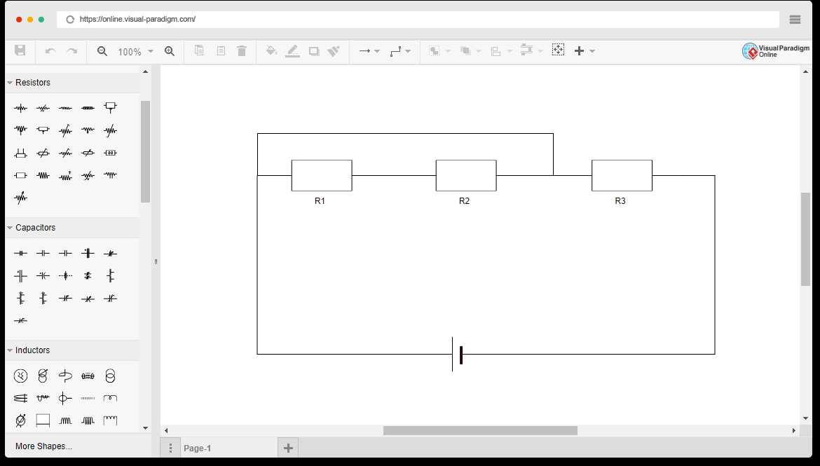 how to draw a circuit diagram online