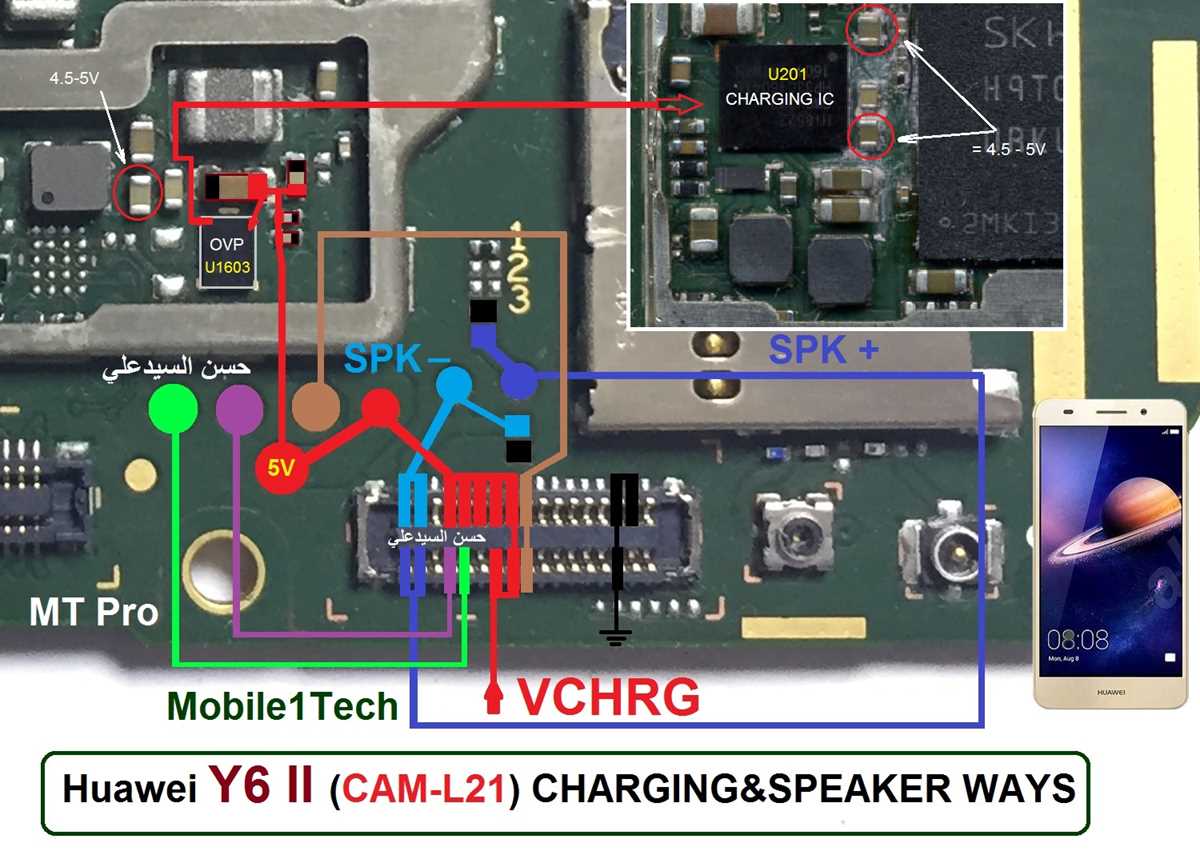 huawei y6 prime 2018 schematic diagram