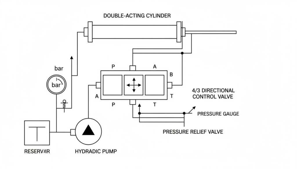 hydraulic circuit diagram