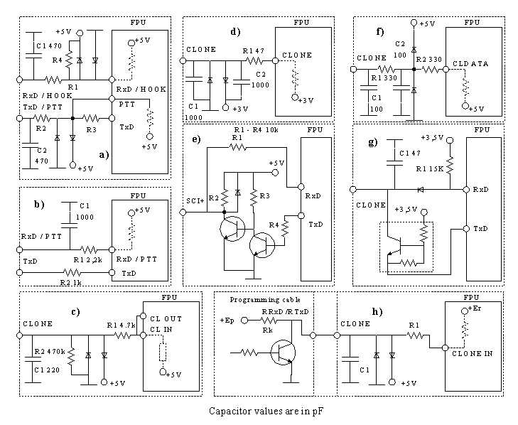 ic 2100 serial programming cable schematic diagram