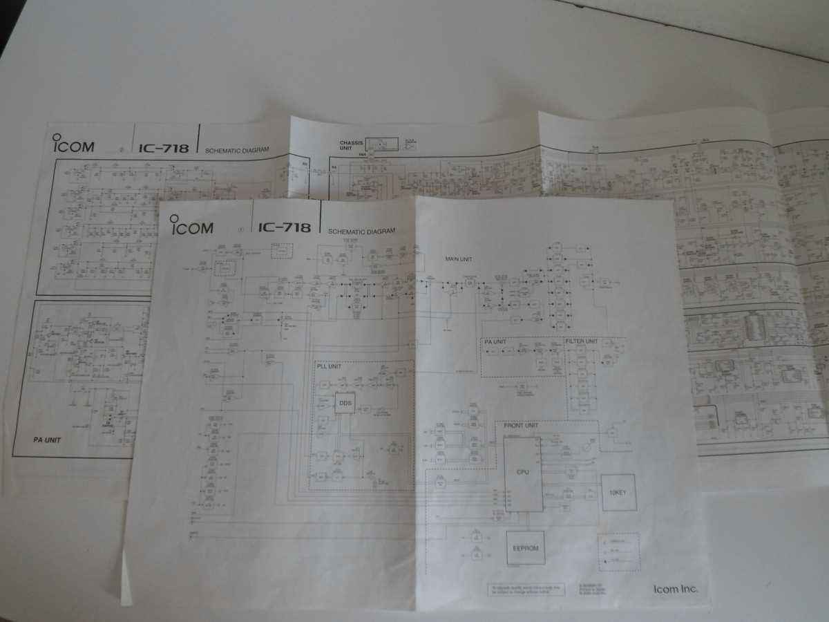 ic 718 schematic diagram