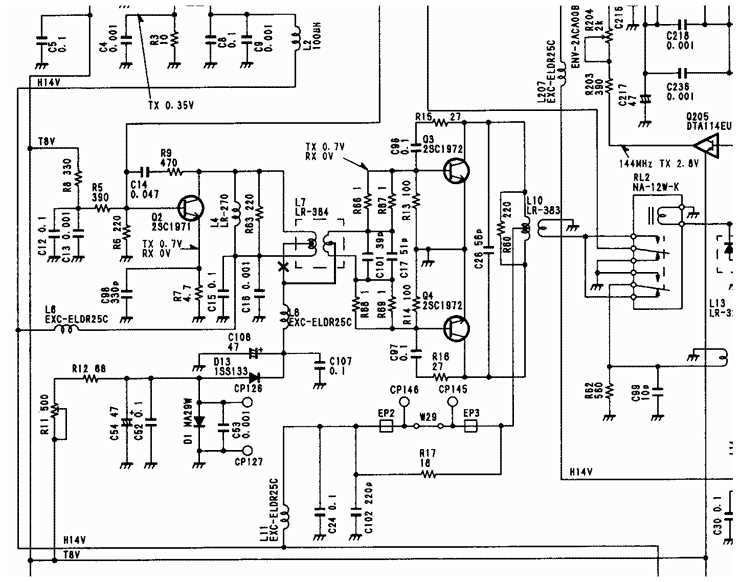 icom 746pro schematic diagram
