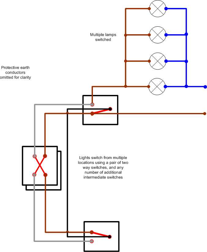intermediate switch circuit diagram intermediate switch circuit diagram