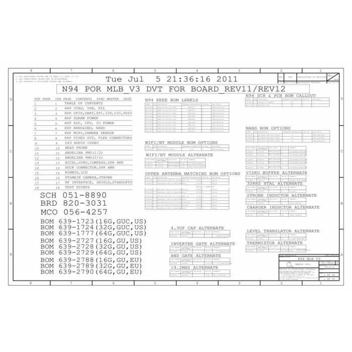 iphone 4s schematic diagram iphone 4s schematic diagram