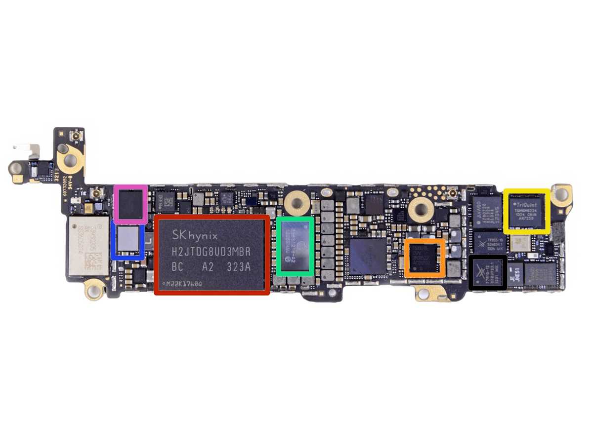 iphone 5s schematic diagram and pcb layout