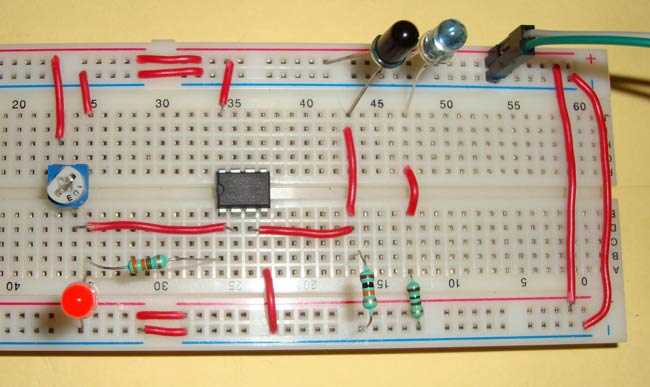 ir proximity sensor circuit diagram