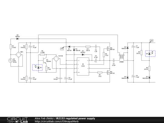 ir2153 circuit diagram