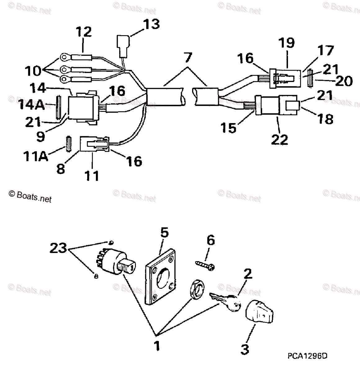 johnson ignition switch wiring diagram