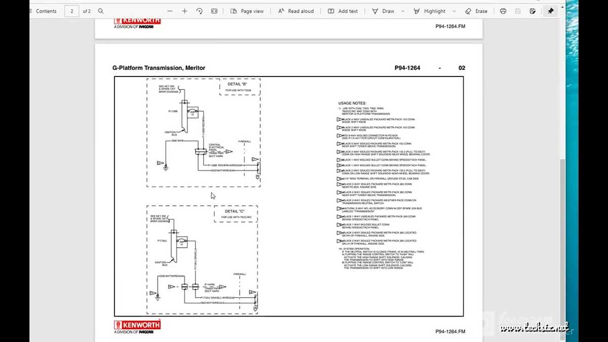 kenworth t660 wiring diagram kenworth t660 wiring diagram