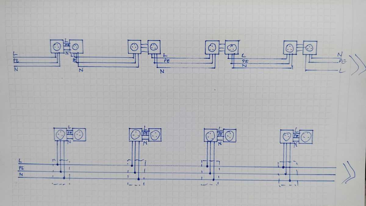 kitchen wiring diagram