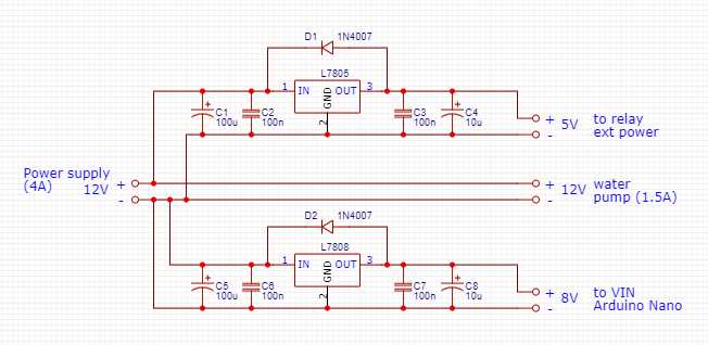 l7805cv circuit diagram