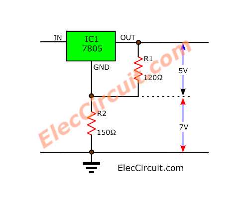 l7805cv circuit diagram