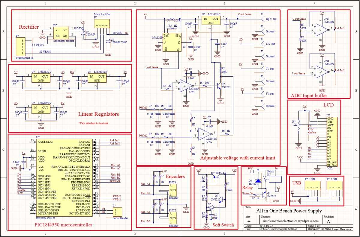 lab power supply schematic diagram lab power supply schematic diagram