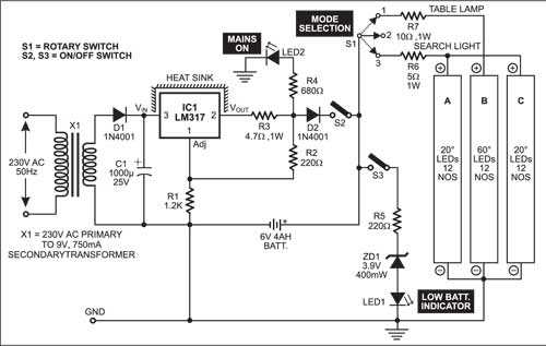 lamp diagram circuit lamp diagram circuit