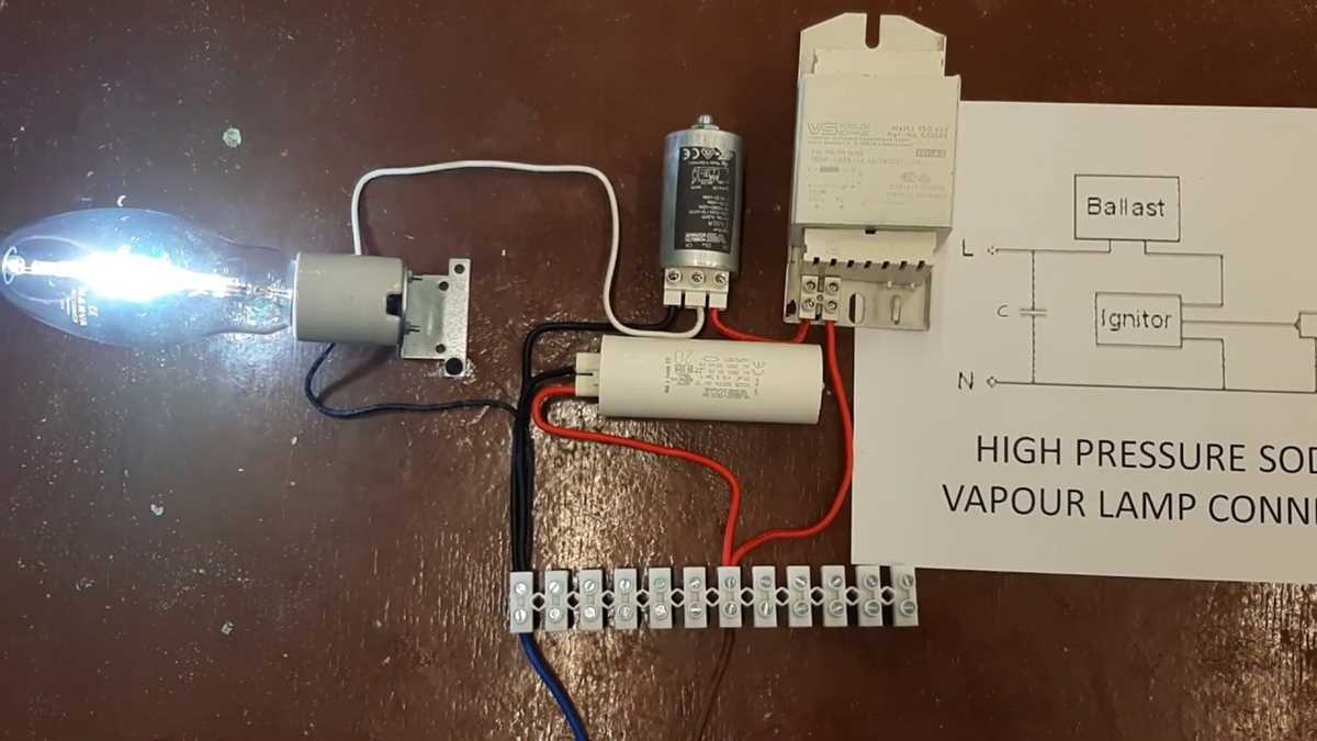 lamp ignitor circuit diagram
