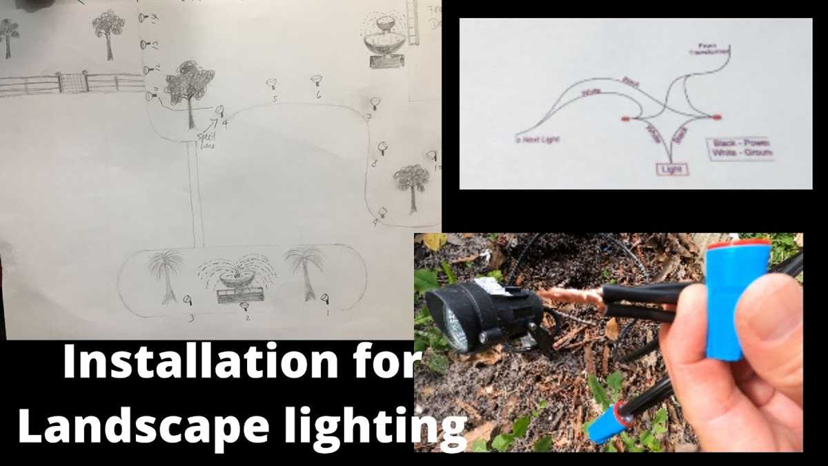 landscape lighting wiring diagram