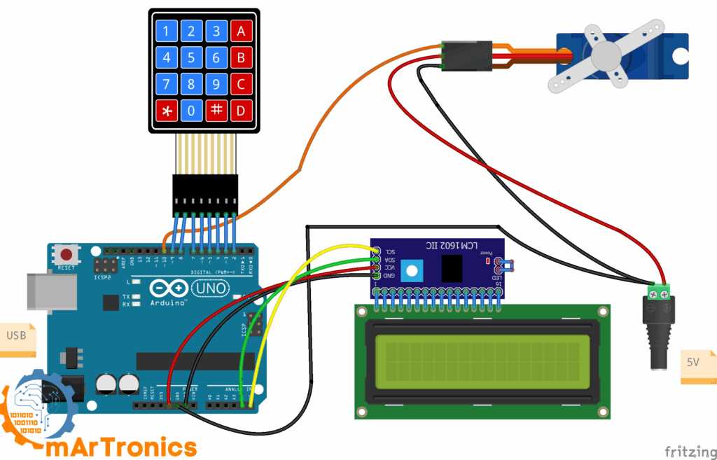 lcd circuit diagram arduino