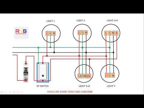 led emergency light circuit diagram
