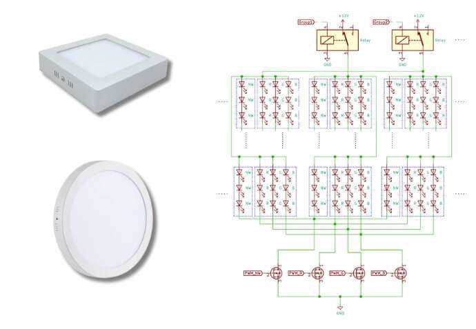 led lighting circuit diagram led lighting circuit diagram