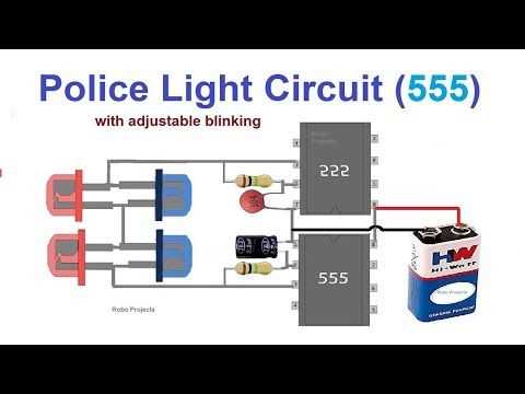 led strobe light circuit diagram led strobe light circuit diagram
