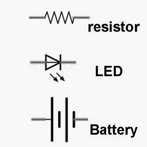 led symbol in circuit diagram