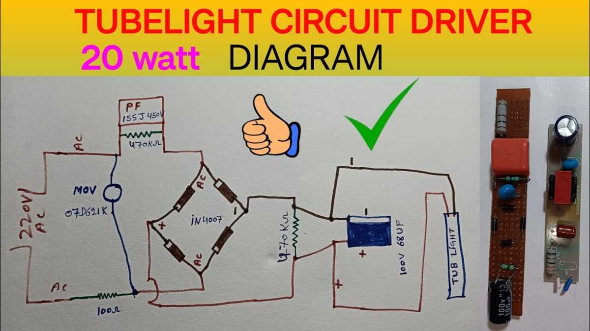 led tube light driver circuit diagram led tube light driver circuit diagram