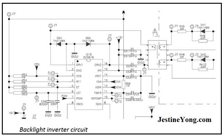 led tv backlight circuit diagram led tv backlight circuit diagram