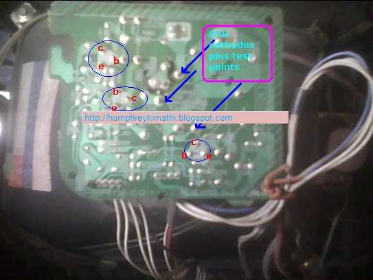 lg television schematic diagram