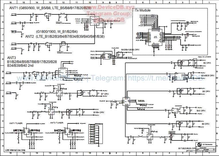 lg television schematic diagram
