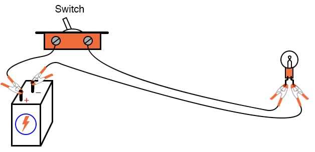 light circuit diagram with switch light circuit diagram with switch
