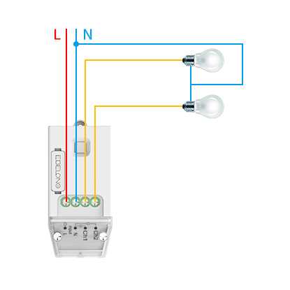 light control circuit diagram