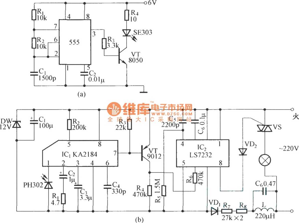 light remote control circuit diagram light remote control circuit diagram