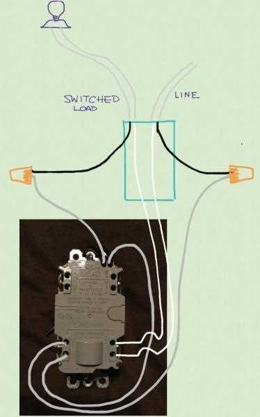 light switch outlet combo wiring diagram