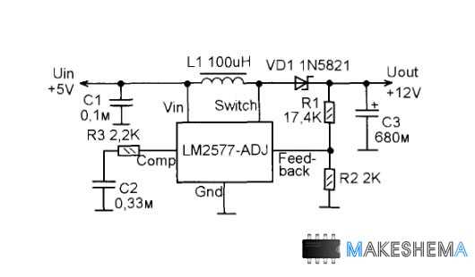 lm2577 circuit diagram lm2577 circuit diagram