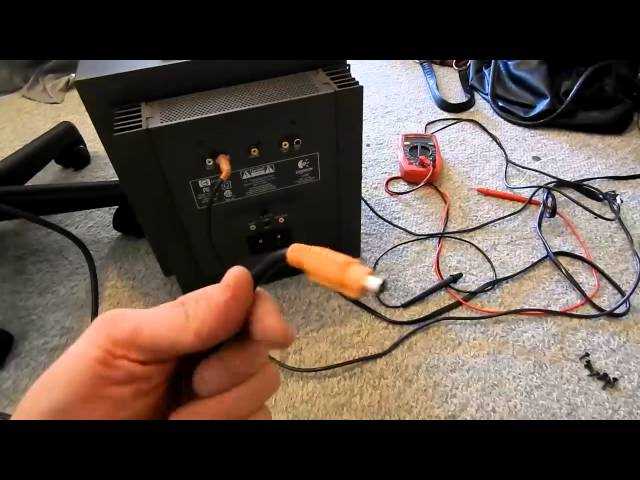 logitech z 5500 schematic diagram