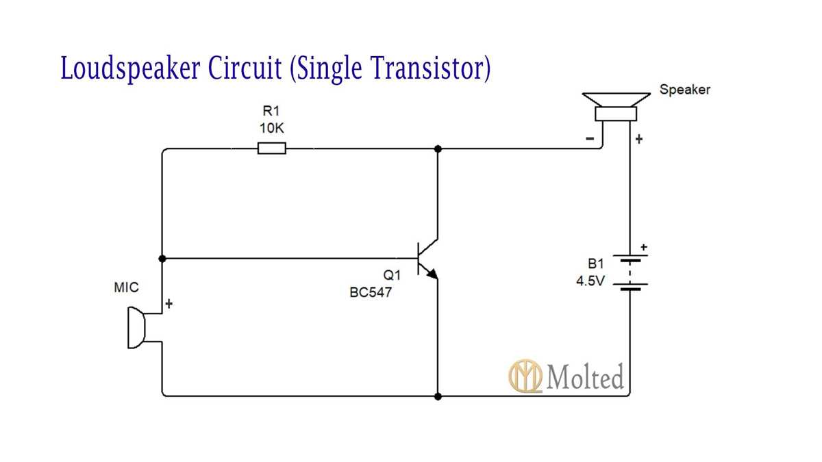 loudspeaker circuit diagram