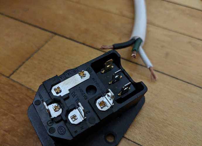 male plug wiring diagram