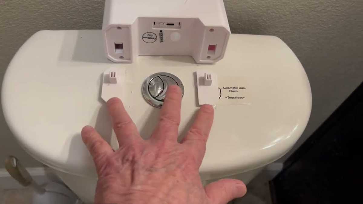 menards electronic toilet flush automatically schematic diagram